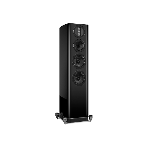 Wharfedale AURA 3 -Hi Gloss Black 落地喇叭-鋼烤黑 黑色 圖片 3