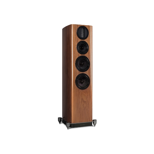 Wharfedale AURA 3 -Hi Gloss Black 落地喇叭-鋼烤黑 胡桃木 圖片 2