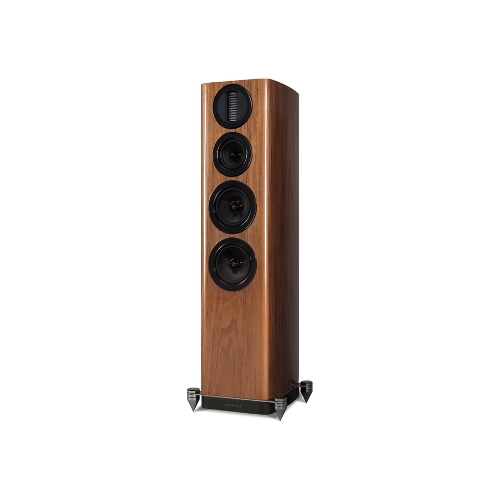 Wharfedale AURA 3 -Hi Gloss Black 落地喇叭-鋼烤黑 胡桃木 圖片 4