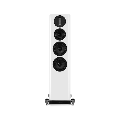 Wharfedale AURA 3 -Hi Gloss Black 落地喇叭-鋼烤黑 白色 圖片 1